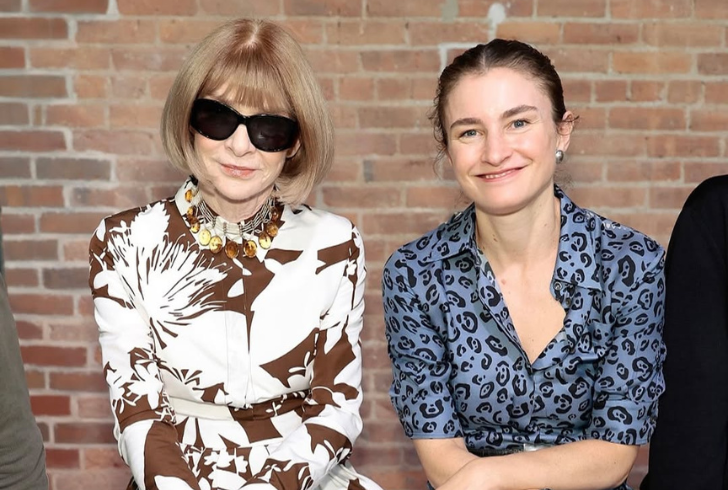 Anna Wintour with Chloe Malle