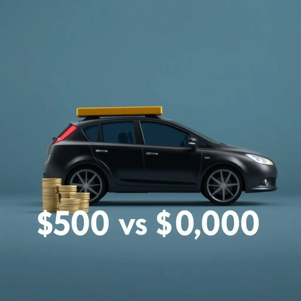 Example: The Real Cost of a $500 vs. $1,000 Deductible