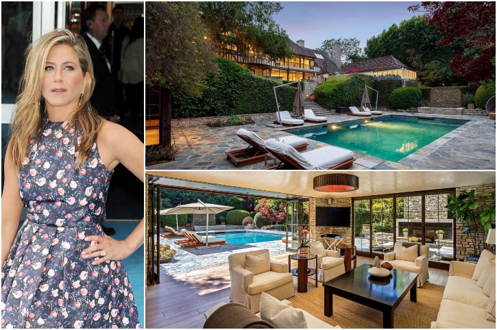 Jennifer Aniston - $42 Million, Beverly Hills